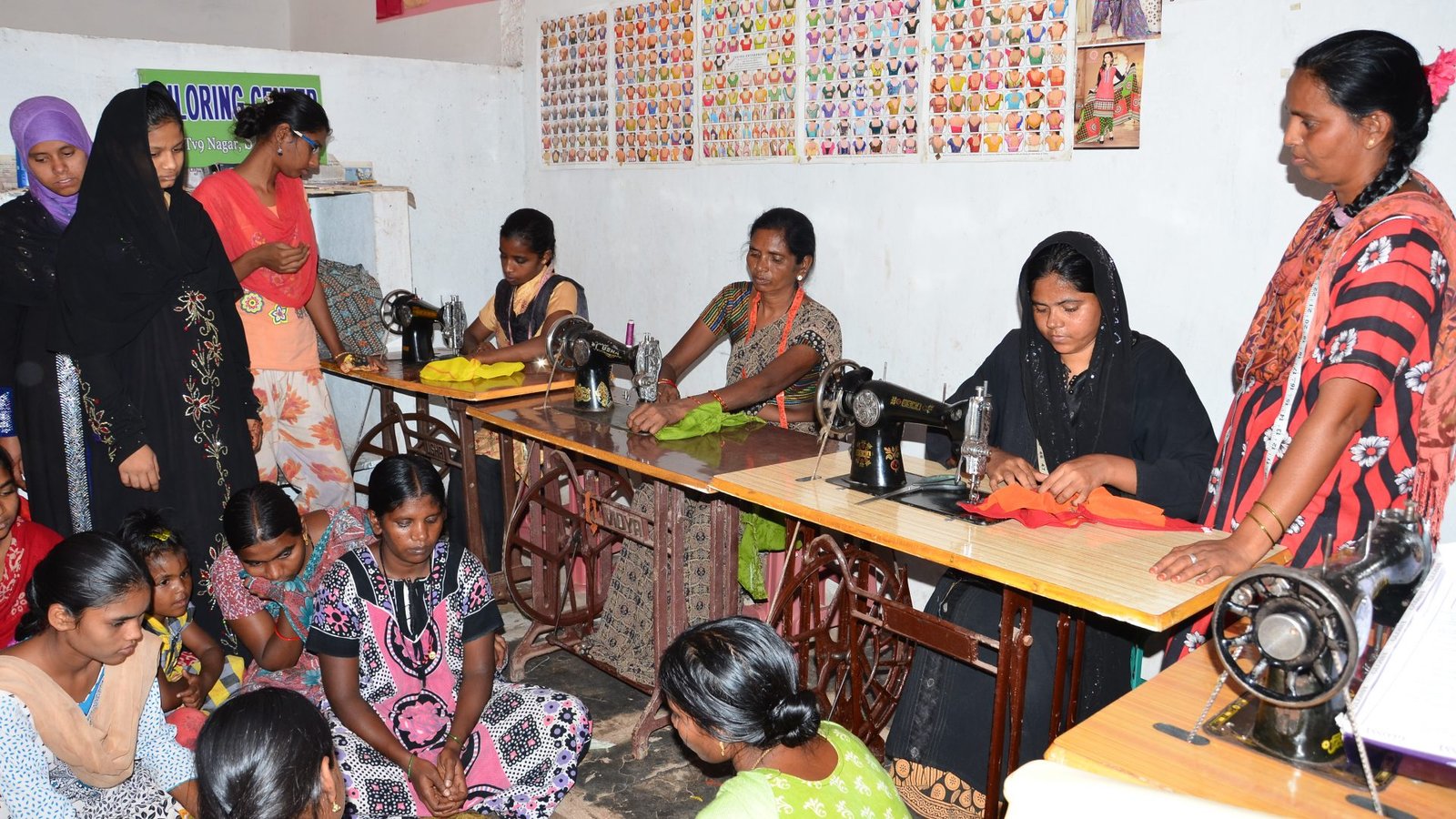 Home donate to sponsor vocational tailoring and sewing training for poor women by seruds ngo